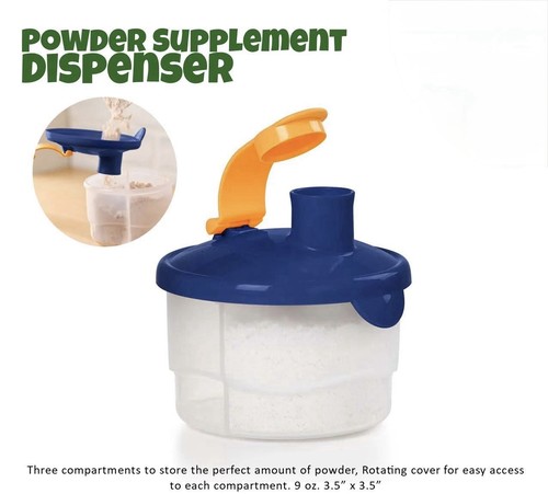 Tupperware powder dispenser - dispenser, 3